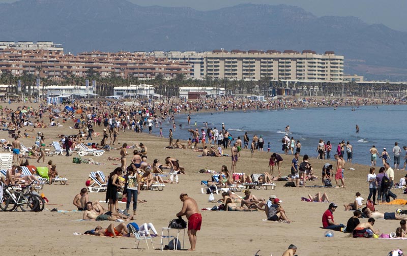 Platja de la Malva-rosa. Font Levante-EMV