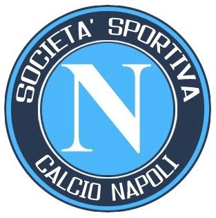 Escut de la Società Sportiva Calcio Napoli. Font: Pinterest.